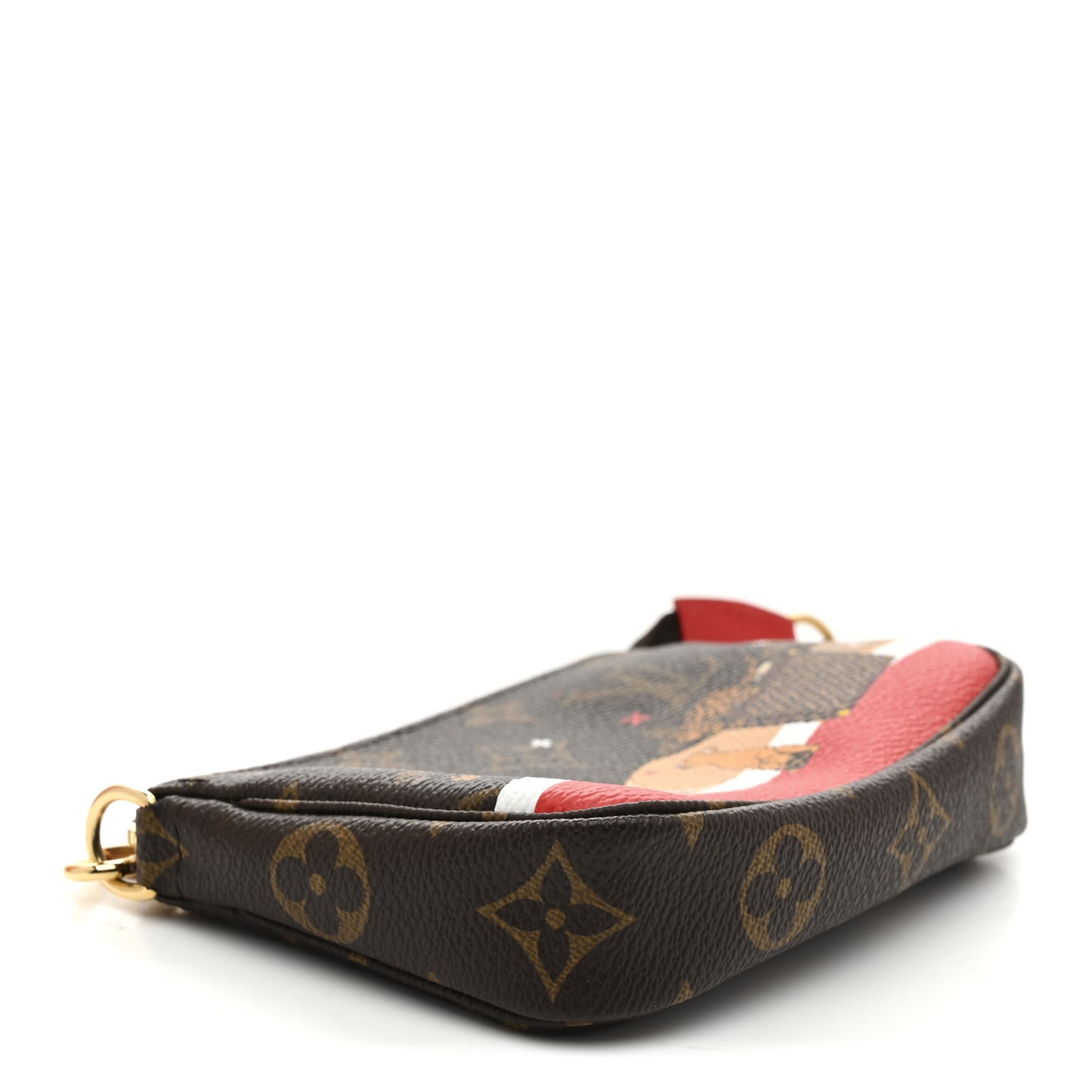 Monogram 2018 Christmas Animation Mini Cats Pochette Accessories