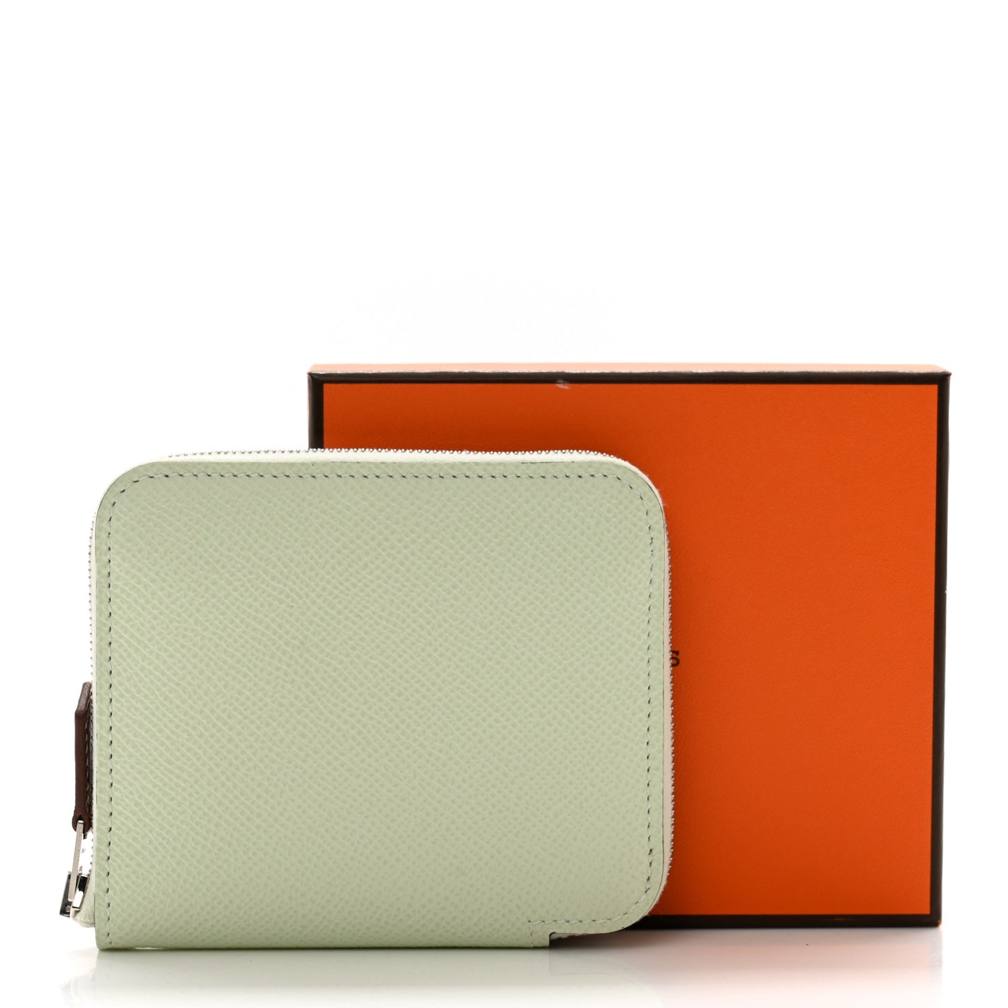 Epsom Silk'In Compact Wallet Vert Fizz Cassis