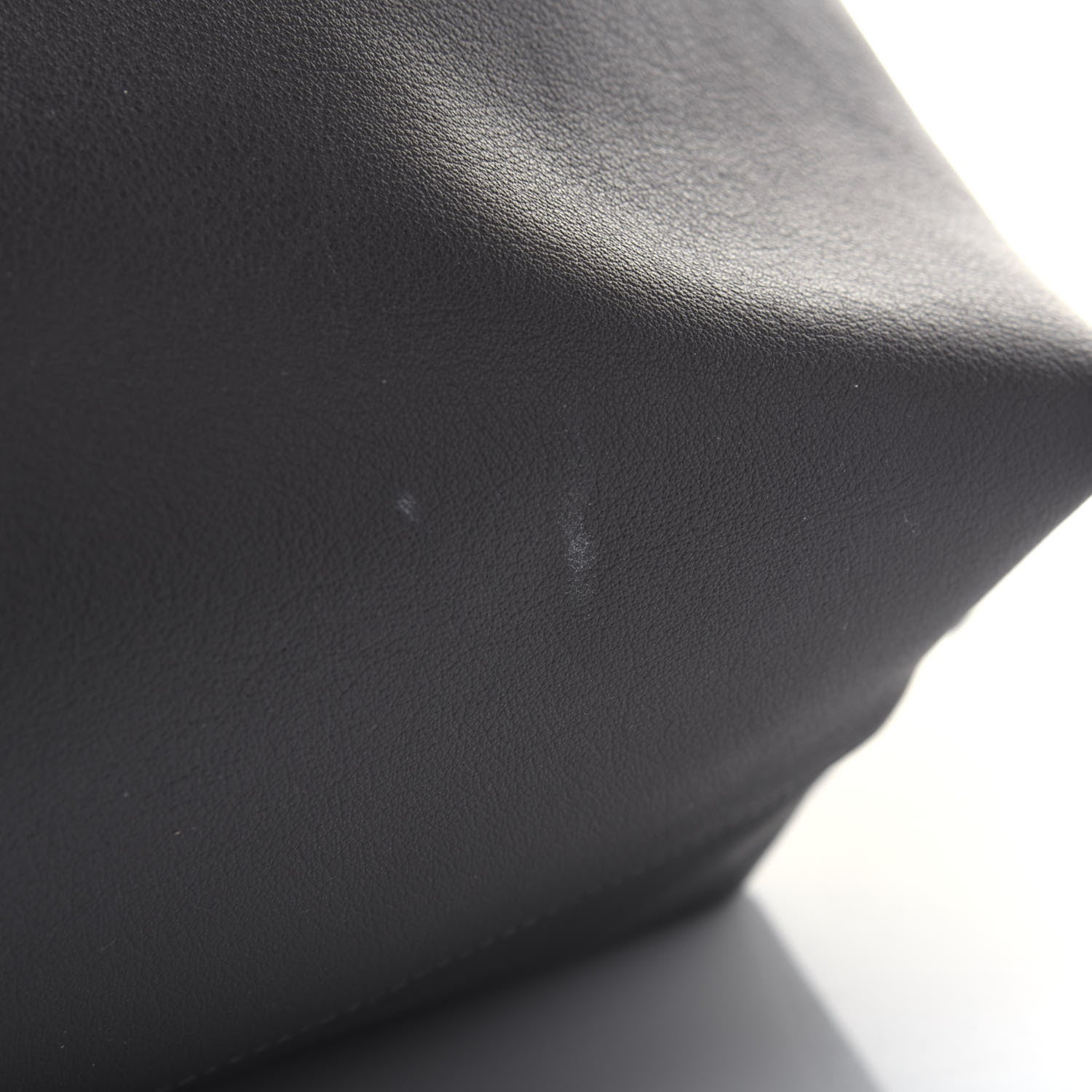 Saint Laurent Calfskin Large Shopping Tote Fog 17 of 23