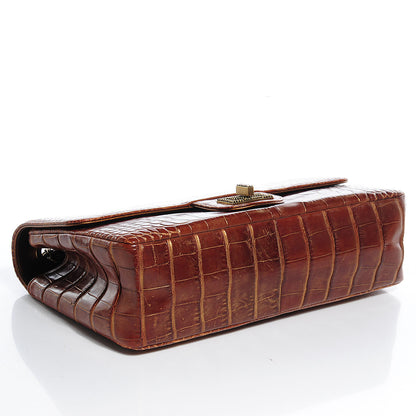 Chanel Alligator 2.55 Reissue 226 Flap Brown 4 of 8