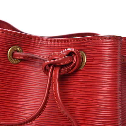 Louis Vuitton Epi Petit Noe Castillan Red 12 of 19