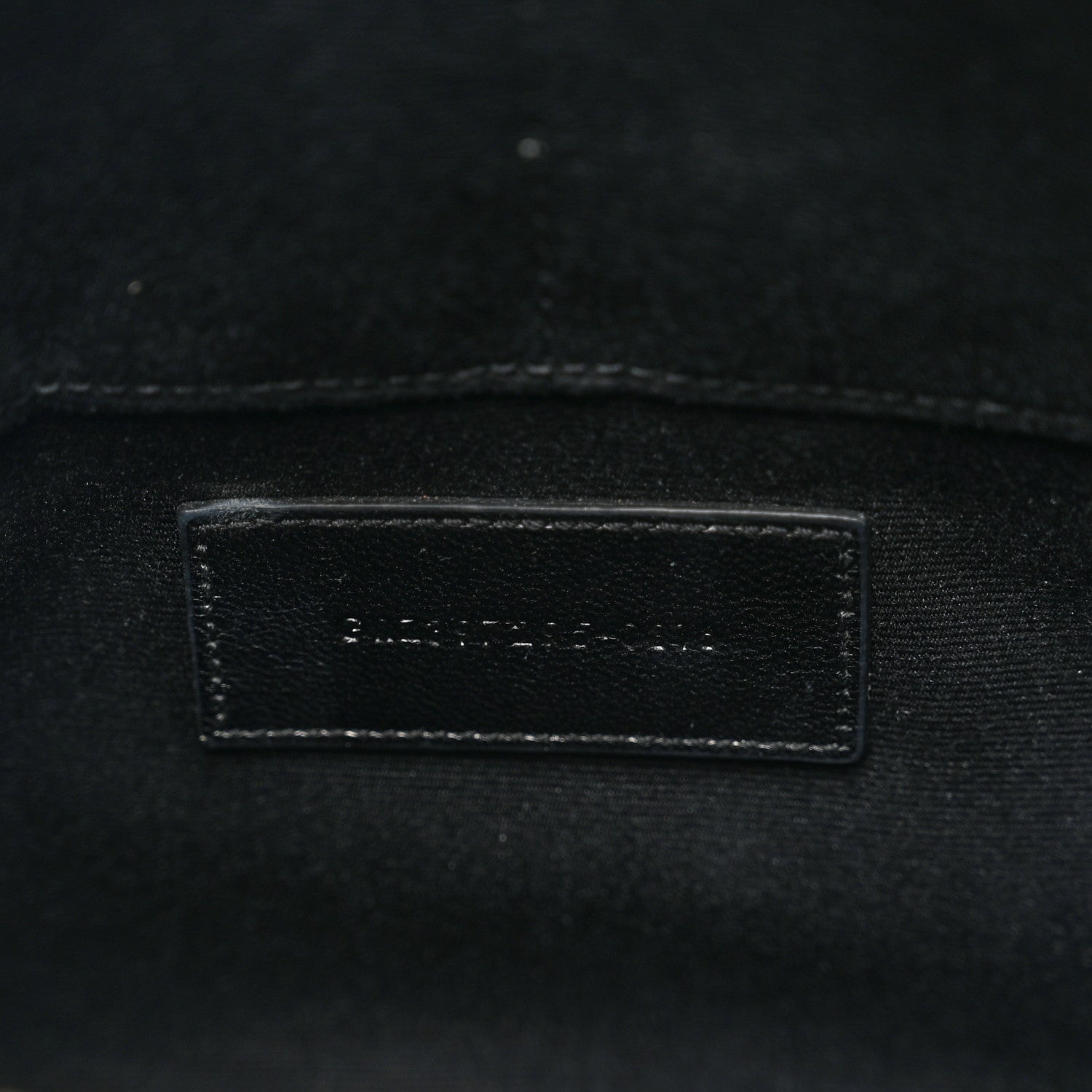 Saint Laurent Calfskin Star Rider iPad Pouch Black Silver 6 of 10