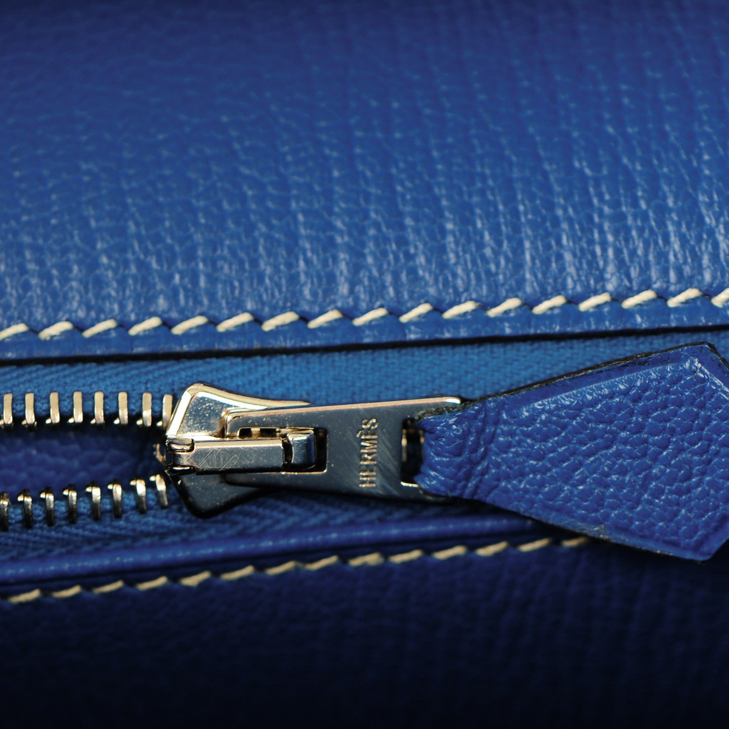 Hermes Epsom Birkin 35 Bleu Electrique Mykonos 13 of 24