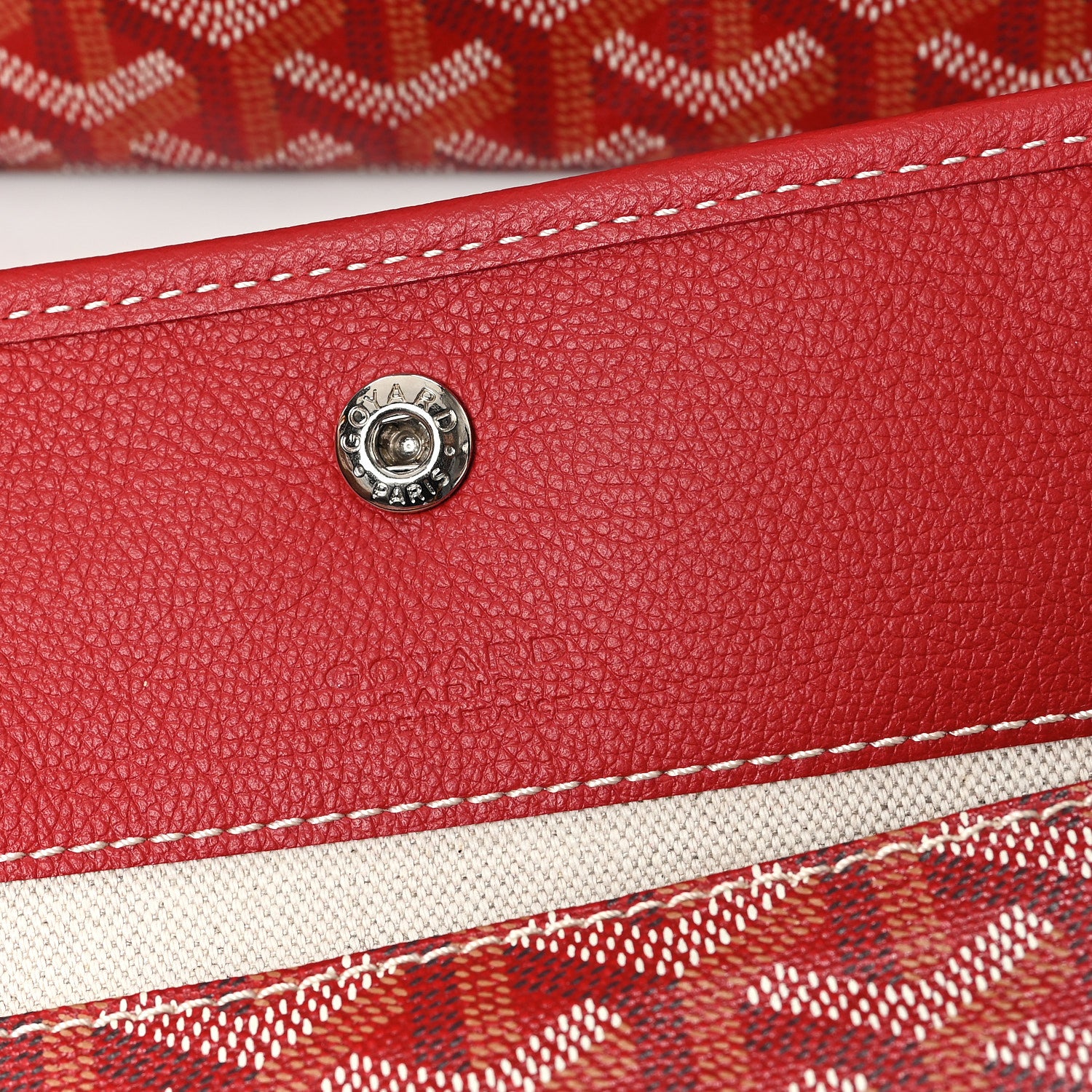 Goyard Goyardine Saint Louis GM Red 7 of 12