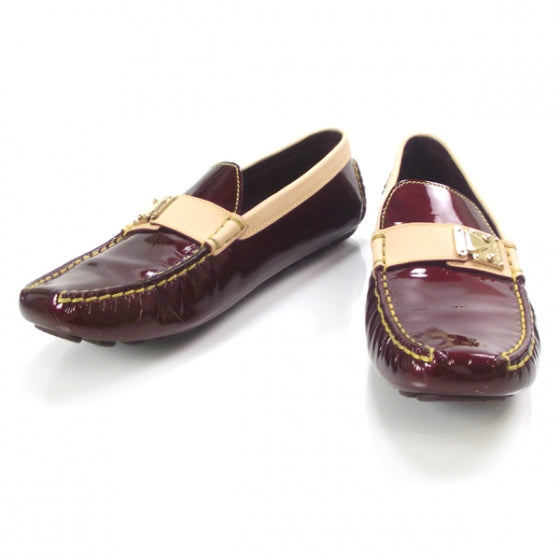 Patent Leather Zen Driving Loafers 36.5