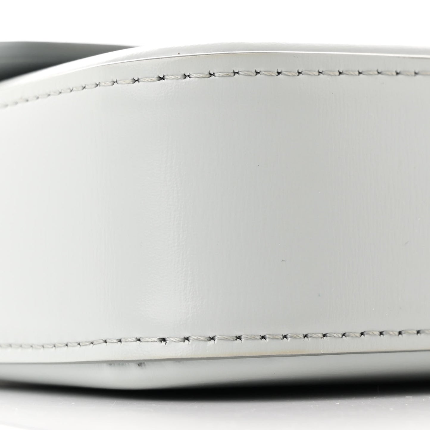 Shiny Calfskin Triomphe Shoulder Bag Soft Blue