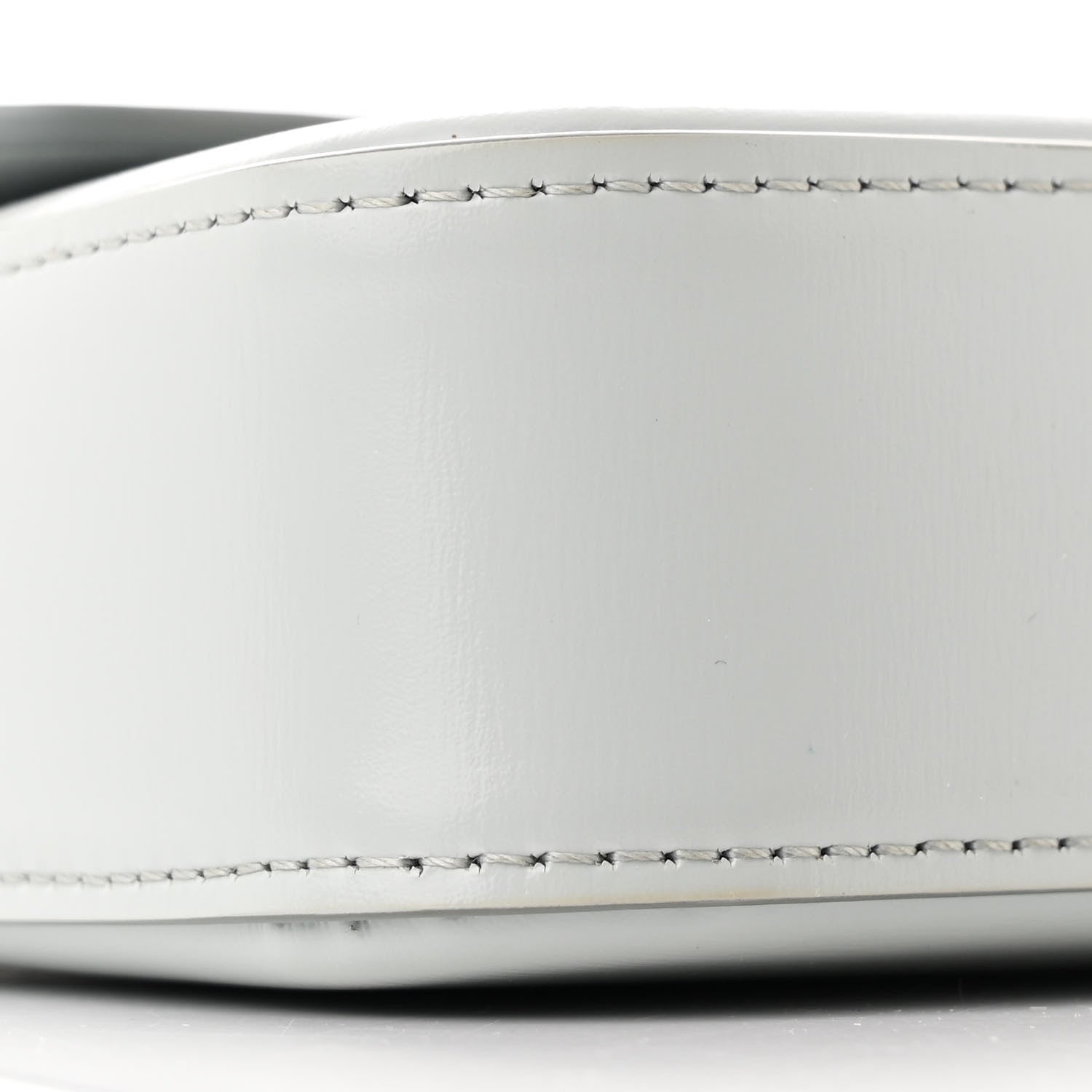 Celine Shiny Calfskin Triomphe Shoulder Bag Soft Blue 10 of 11