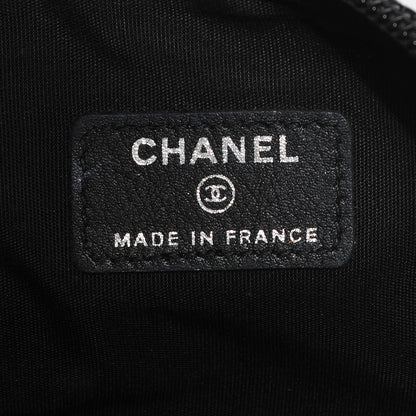 Chanel Caviar CC Cosmetic Pouch Black 6 of 7