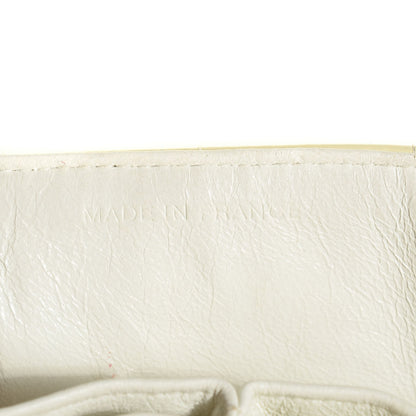 Chanel Patent Quilted East West Chocolate Bar Flap White 8 of 9