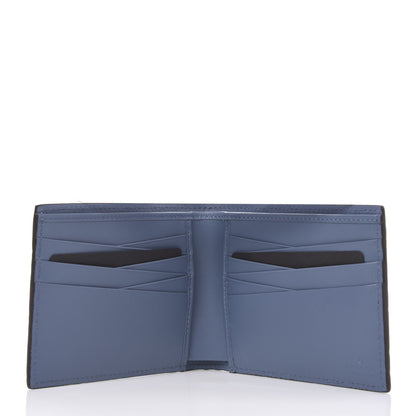 Gucci Guccissima Bi-Fold Wallet Blue 5 of 10