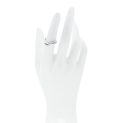 Parker & West by FASHIONPHILE Platinum Diamond .31ctw Crossover Band Ring 52 6 2 of 10
