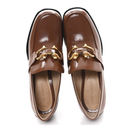 Bottega Veneta Soft Vinyl Monsieur 70mm Loafer Pumps 39.5 Brown Sugar 2 of 9
