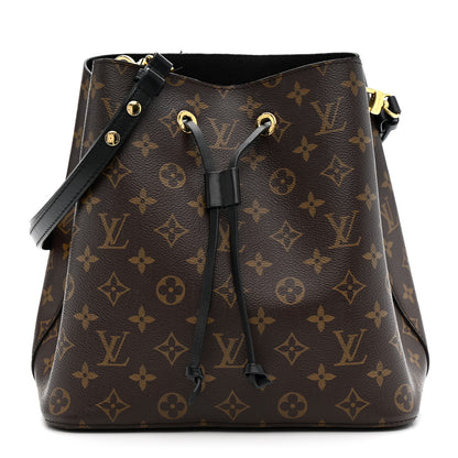 Louis Vuitton Monogram Neonoe MM Black 1 of 11