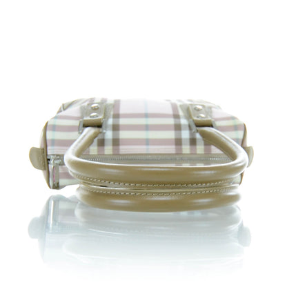 Burberry Candy Check Small Tote Pink 5 of 12