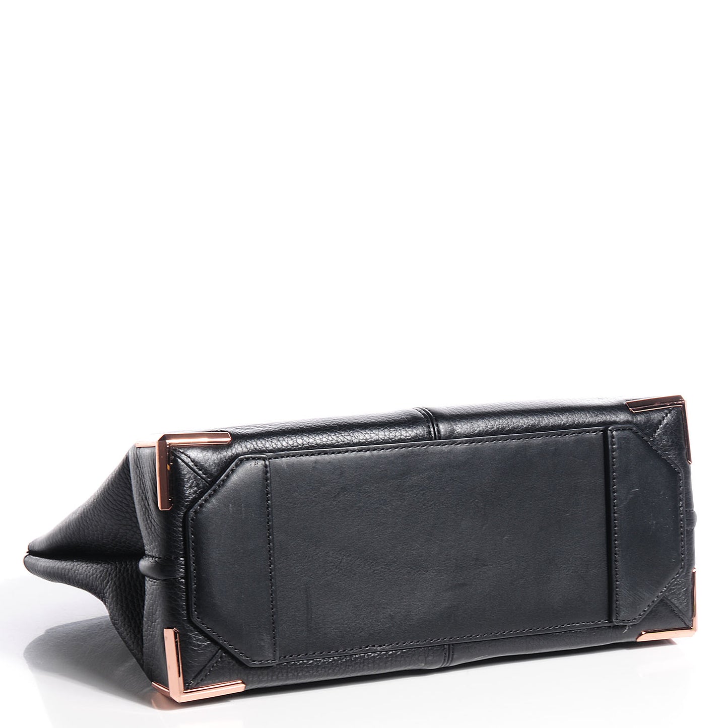 Calfskin Large Marion Soft Black with Rose Gold Hardware