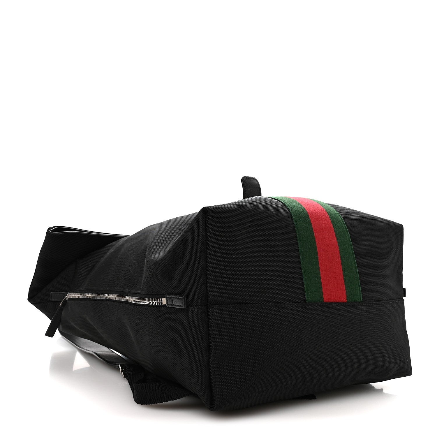 Gucci Techno Canvas Web Single Buckle Backpack Black 3 of 9