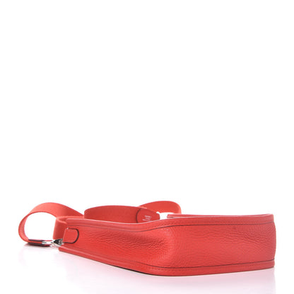 Hermes Taurillon Clemence Evelyne TPM Rouge Tomate 4 of 7
