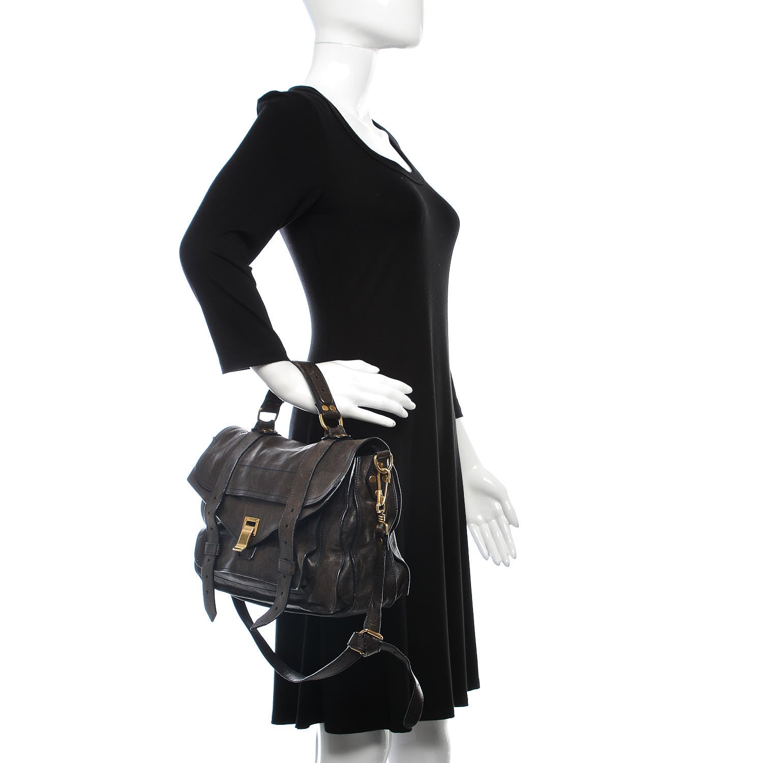 Proenza Schouler Lambskin Medium PS1 Satchel 3 of 14