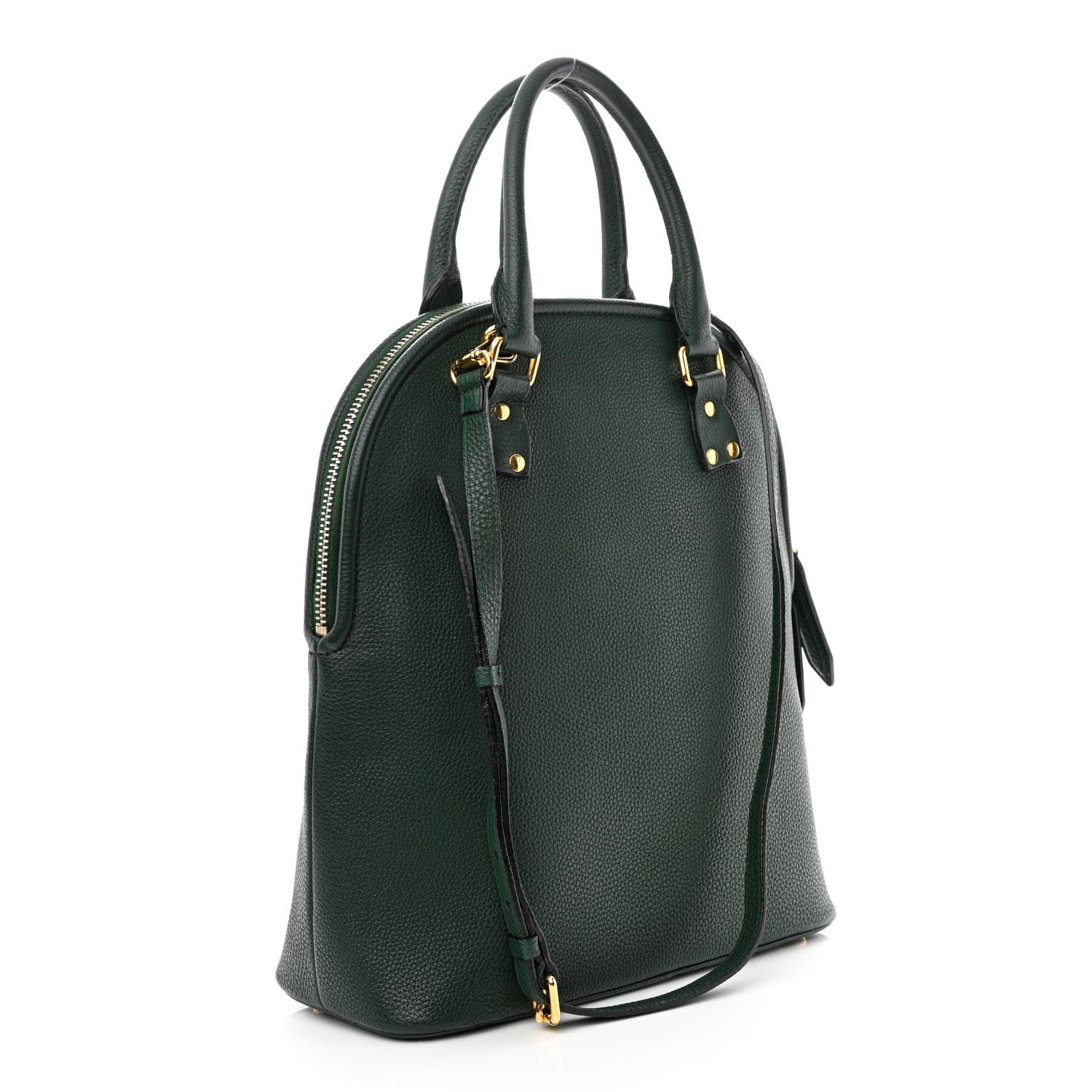 Burberry Prorsum Grainy Calfskin Medium Bloomsbury Green 3 of 22