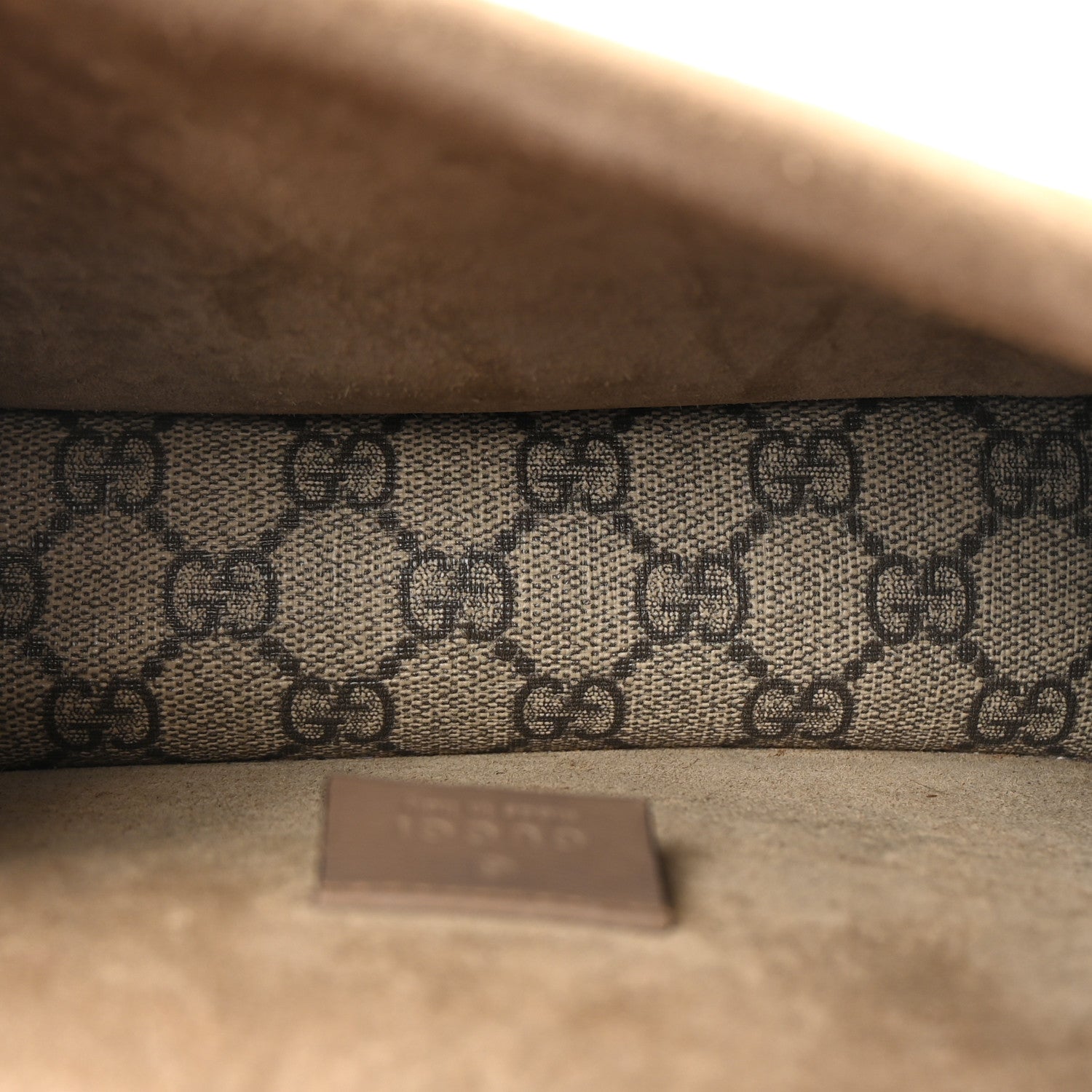 Gucci GG Supreme Monogram Mini Dionysus Shoulder Bag Taupe 5 of 10