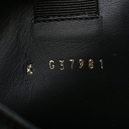 Chanel Patent CC Mid Calf Boots 40 Black 6 of 7