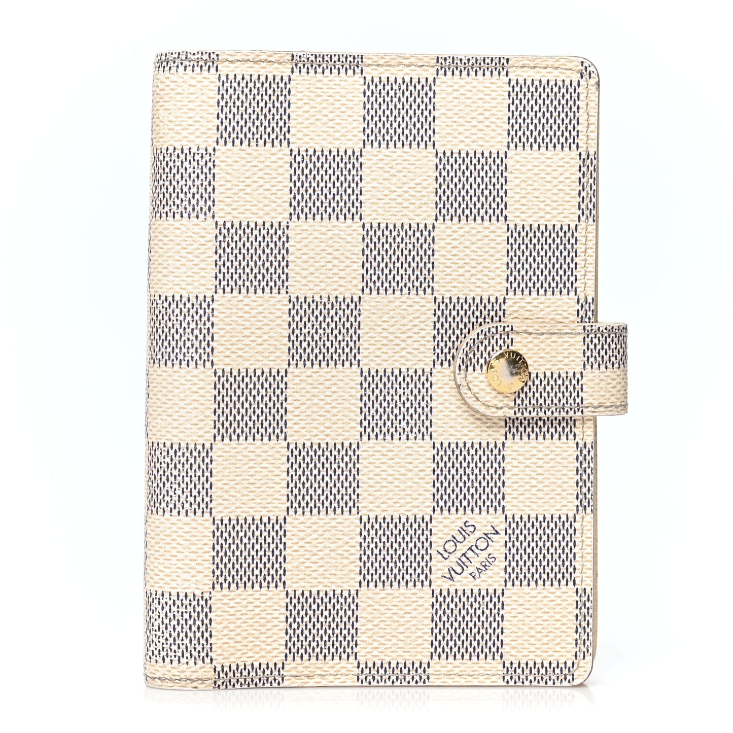Damier Azur Small Ring Agenda Cover