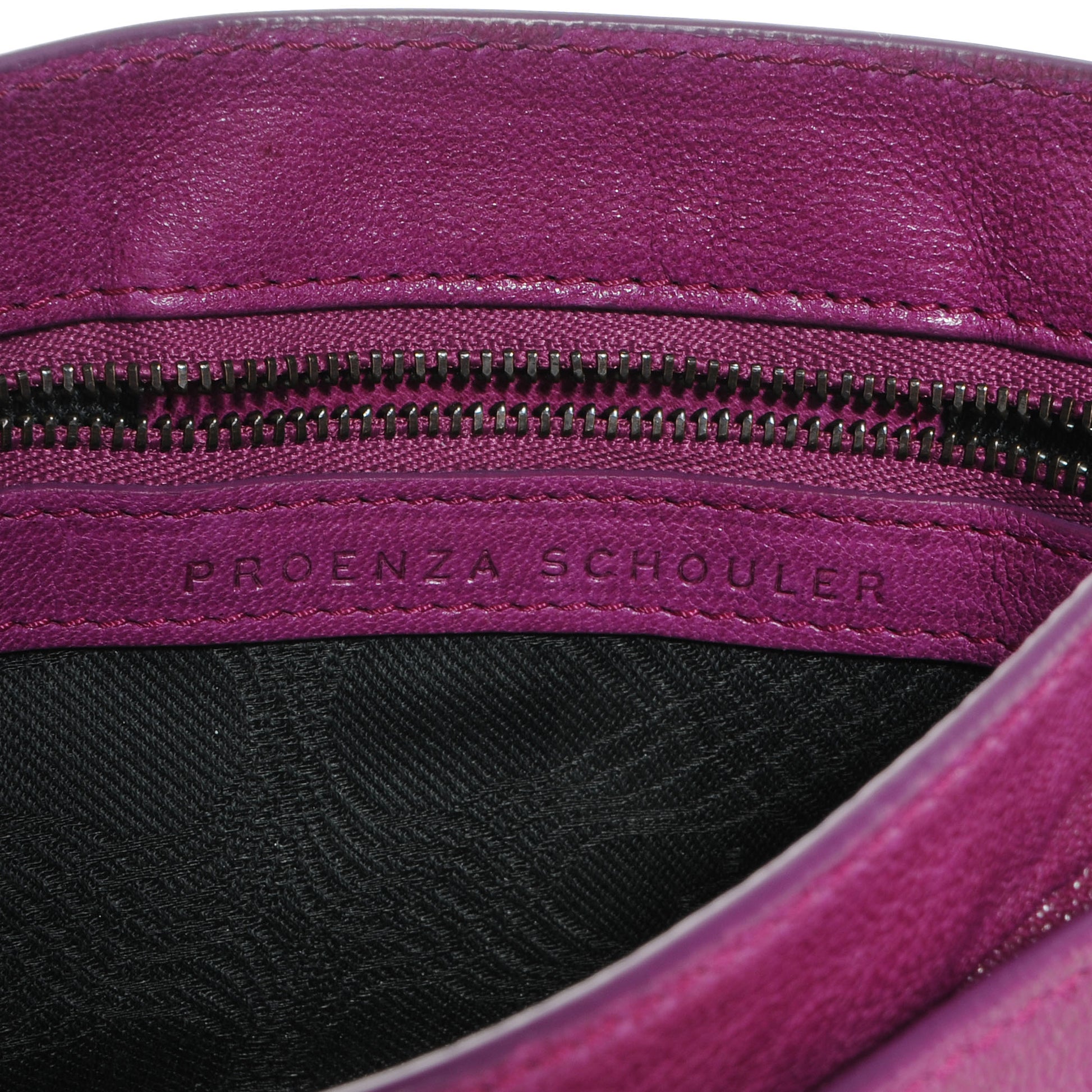 Proenza Schouler Leather PS1 Crossbody Pouch Orchid 6 of 11