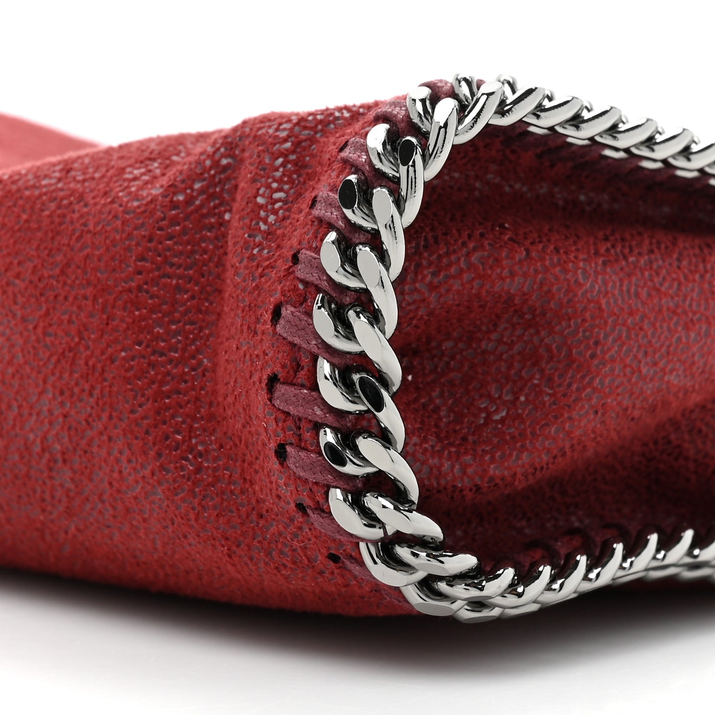 Shaggy Deer Tiny Falabella Tote Ruby