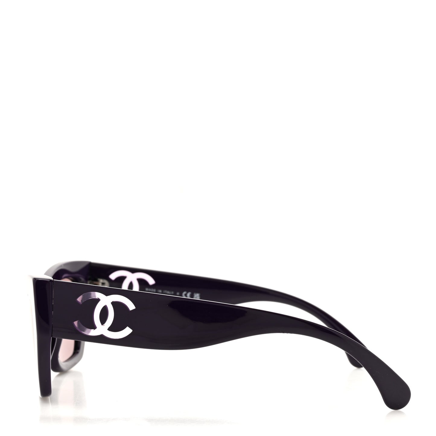 Acetate Cat Eye Sunglasses 5527 Purple
