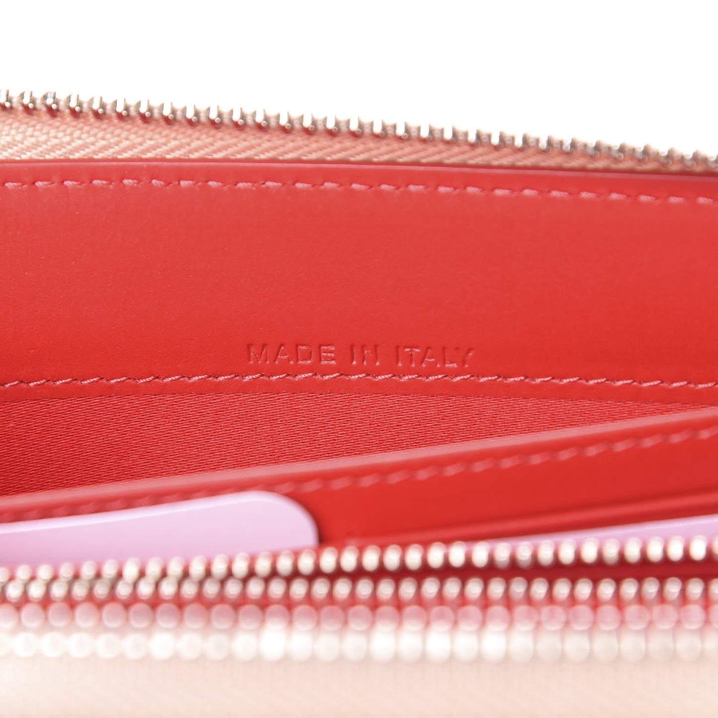 Calfskin Loubinthesky Panettone Wallet Nude Multimetal