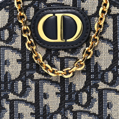 Christian Dior Oblique 30 Montaigne Phone Holder Blue 7 of 10