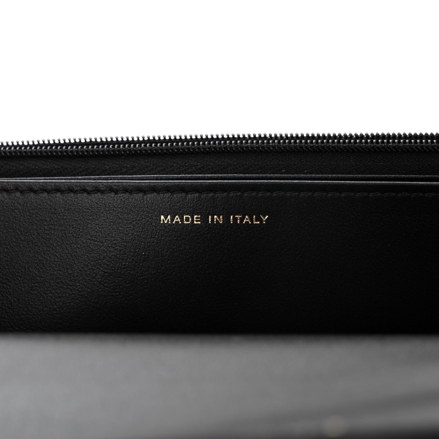 Chanel Shiny Calfskin Quilted Metal Top Handle Wallet On Chain WOC Black 7 of 12