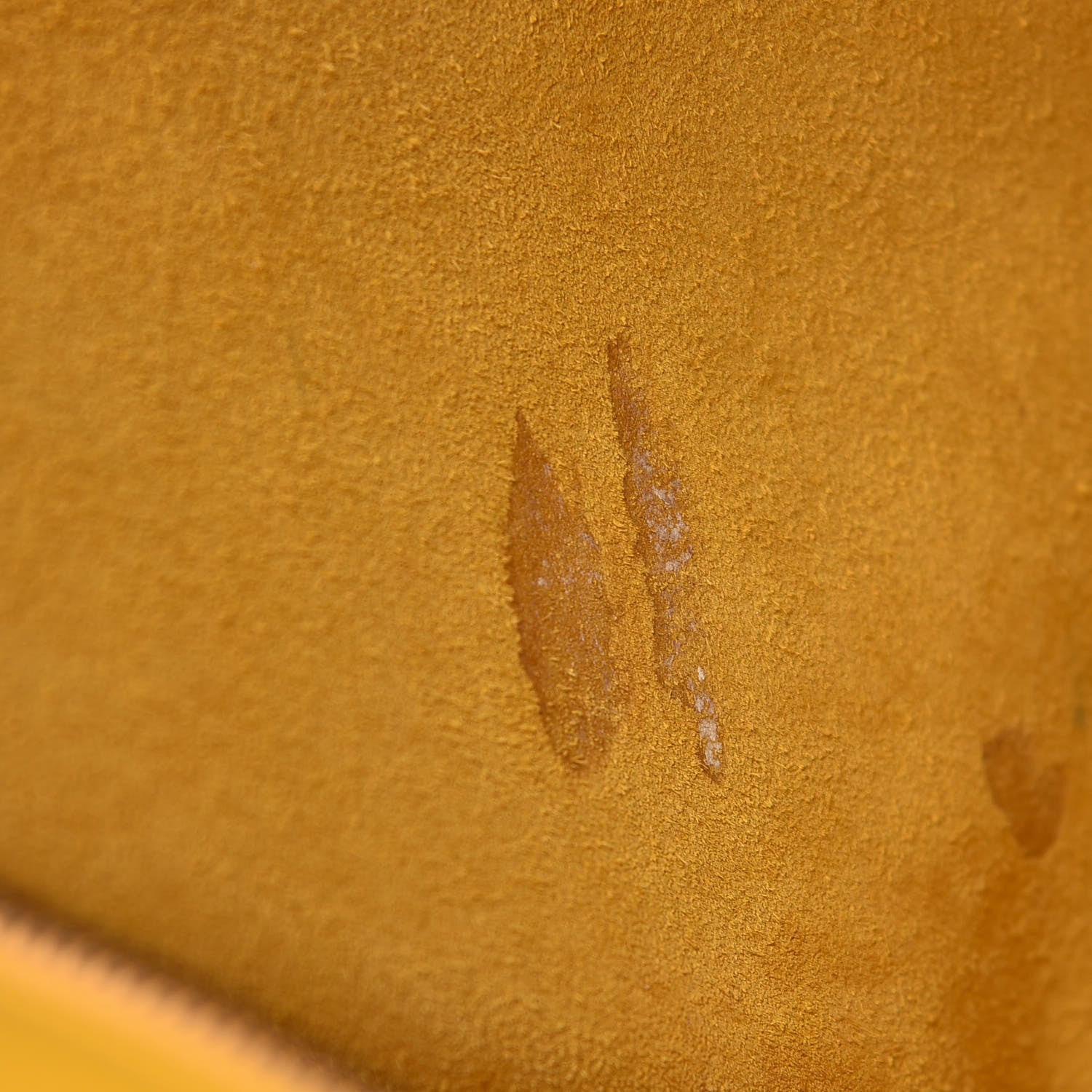Celine Drummed Calfskin Mini Luggage Ocre 20 of 23