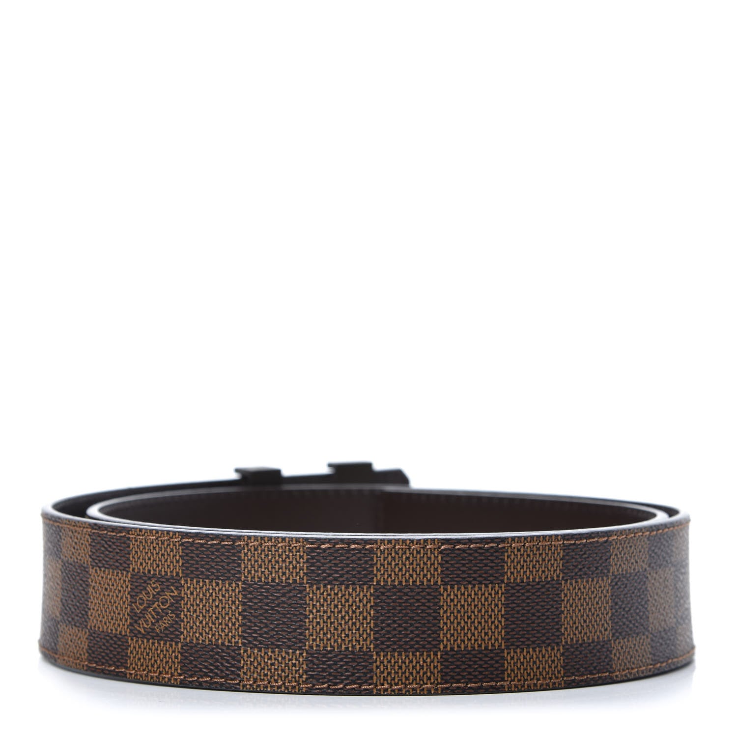 Louis Vuitton Damier Ebene 40mm LV Initiales Belt 90 36 2 of 6