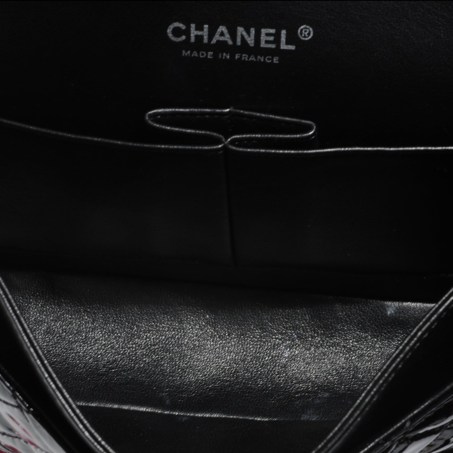 Chanel Patent Medium Double Flap Black 8 of 9