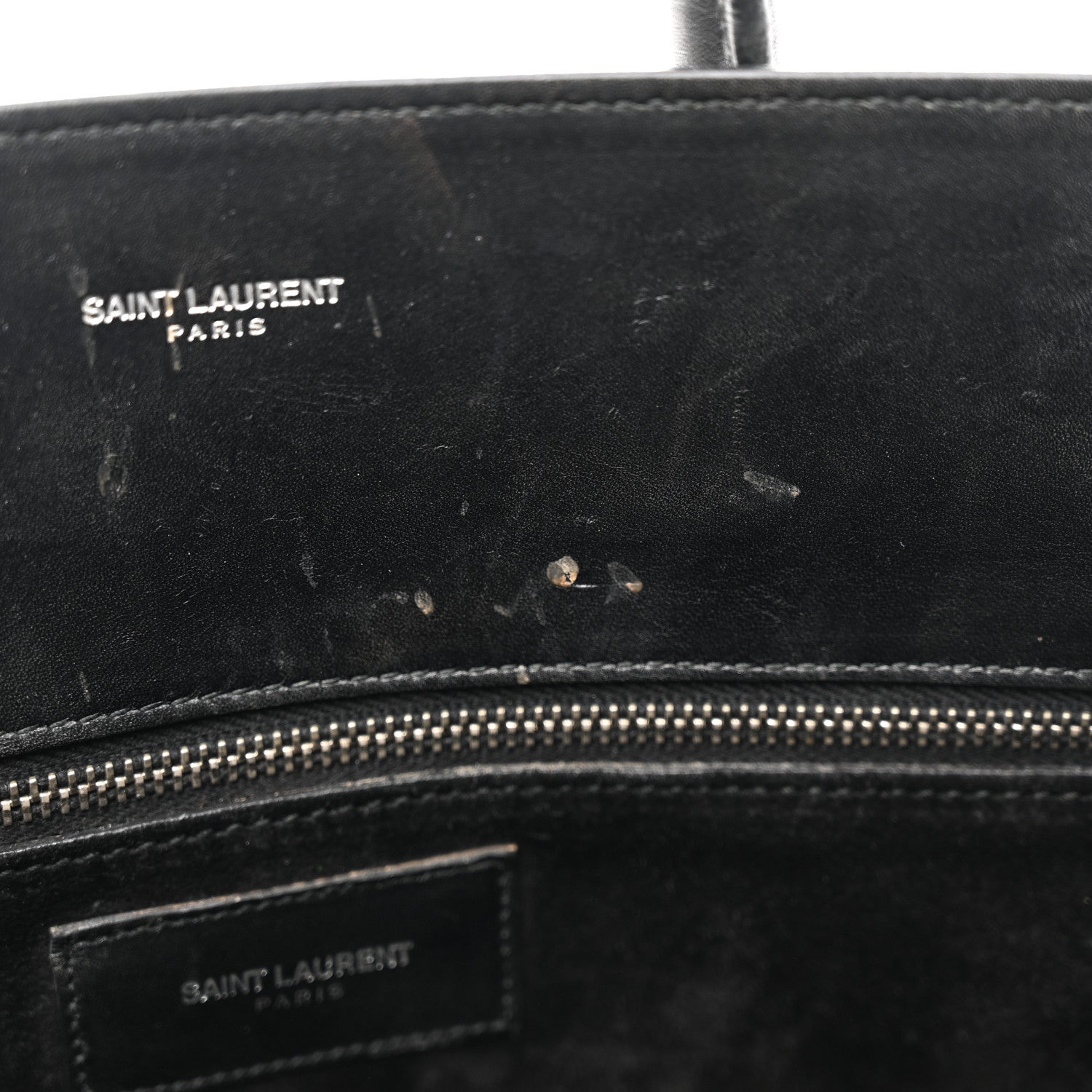 Saint Laurent Calfskin Studded Small Sac De Jour Black 13 of 18