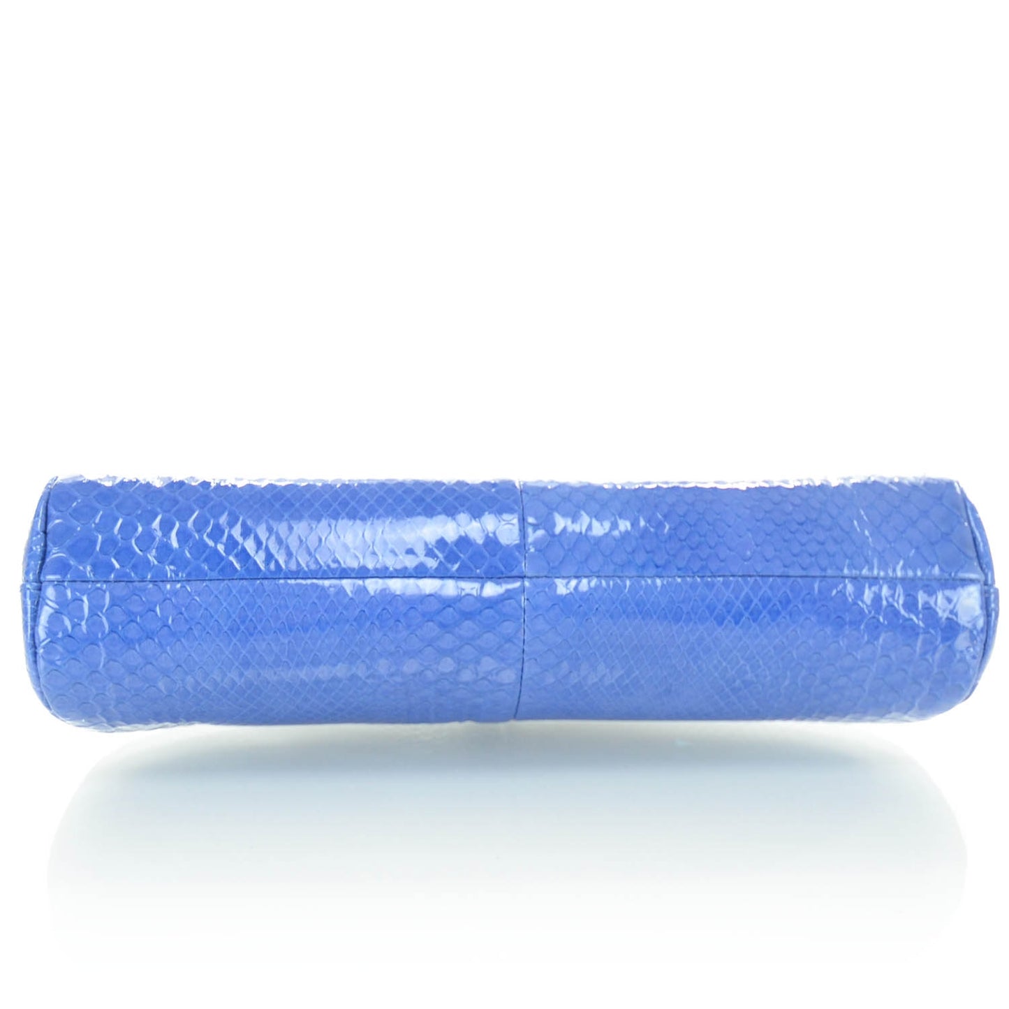 Glazed Python Timeless Clutch Blue