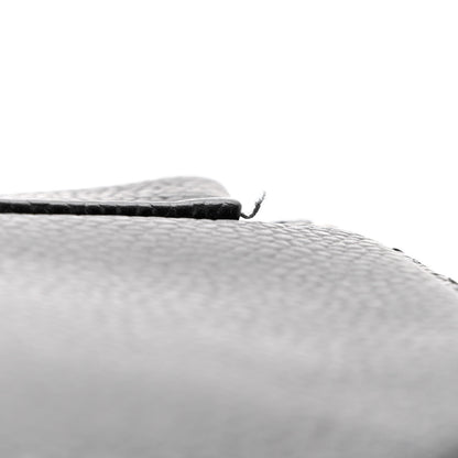 Chanel Caviar Half Moon Wallet On Chain WOC Black 12 of 13