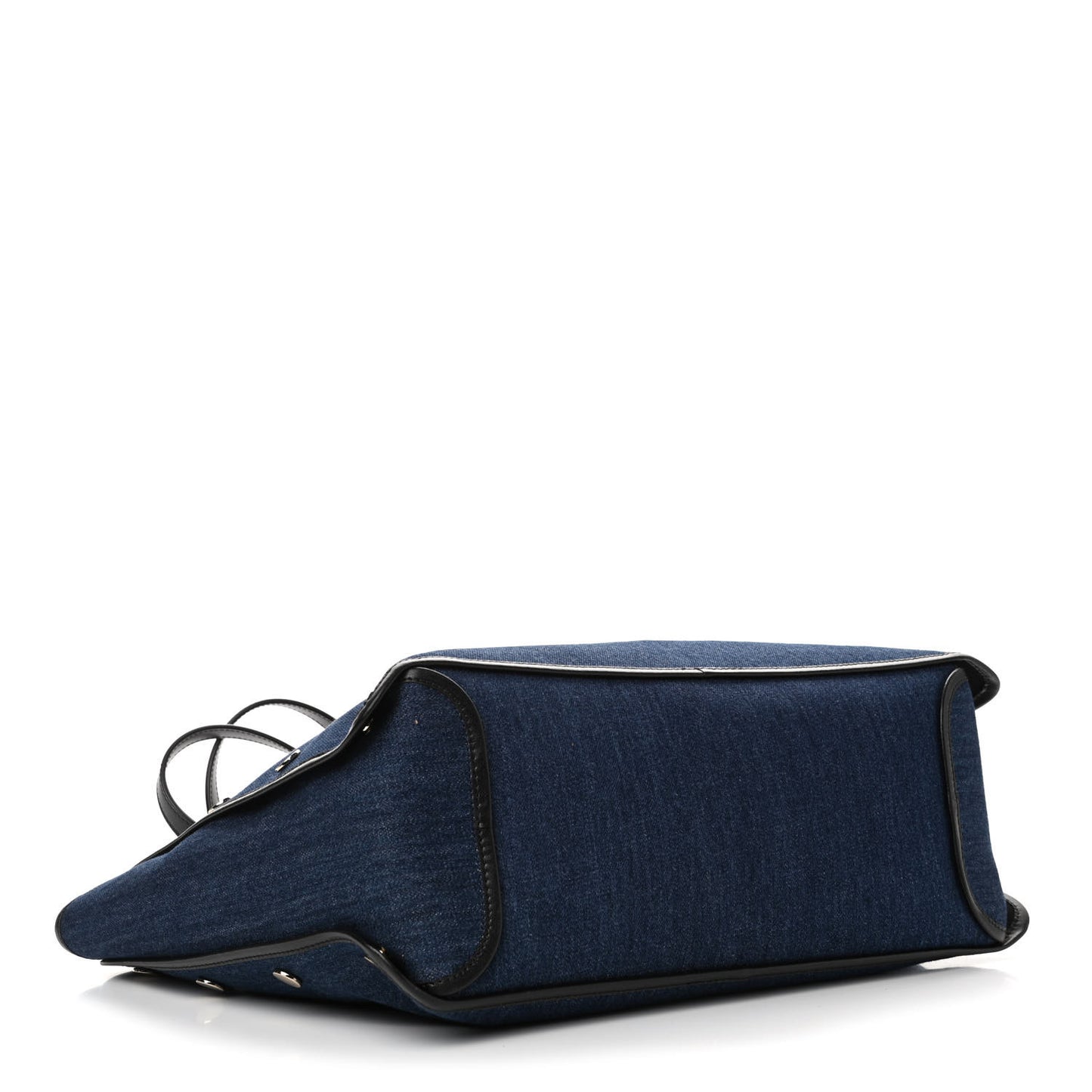 Denim Medium Logo Bond Shopper Tote Blue