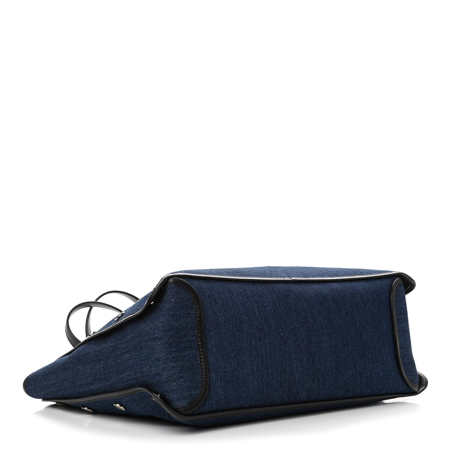 Givenchy Denim Medium Logo Bond Shopper Tote Blue 3 of 4
