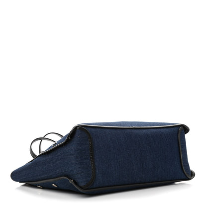Givenchy Denim Medium Logo Bond Shopper Tote Blue 3 of 4
