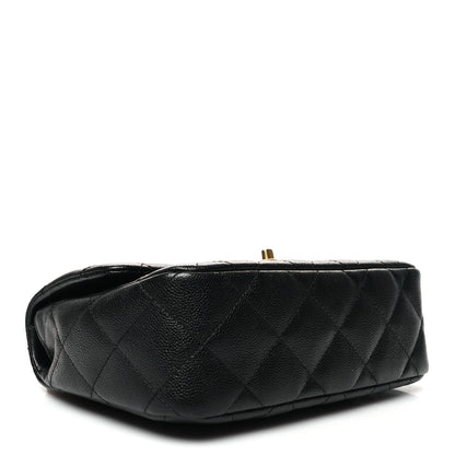 Chanel Caviar Quilted Sweetheart Flap Black 4 of 10