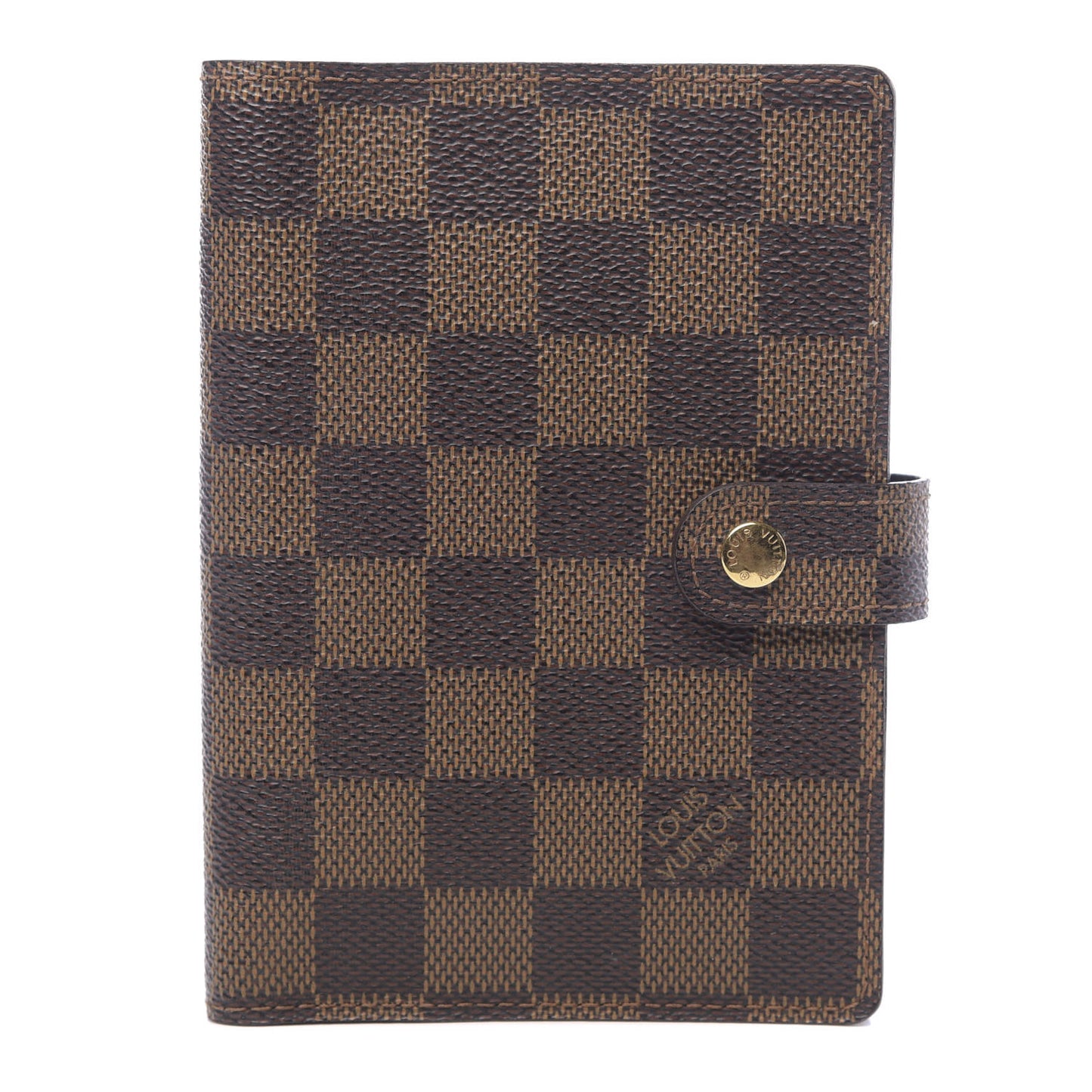 Damier Ebene Small Ring Agenda Cover