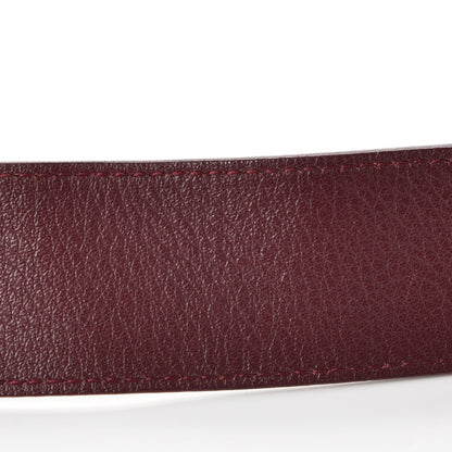 Louis Vuitton Vernis LV Facettes Belt 90 36 Rouge Fauviste 13 of 13