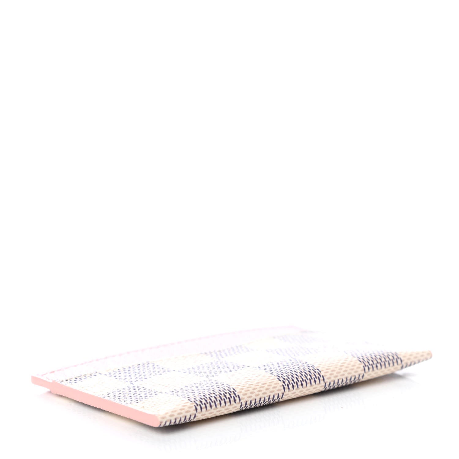 Louis Vuitton Damier Azur Daily Card Holder Rose Ballerine 4 of 6