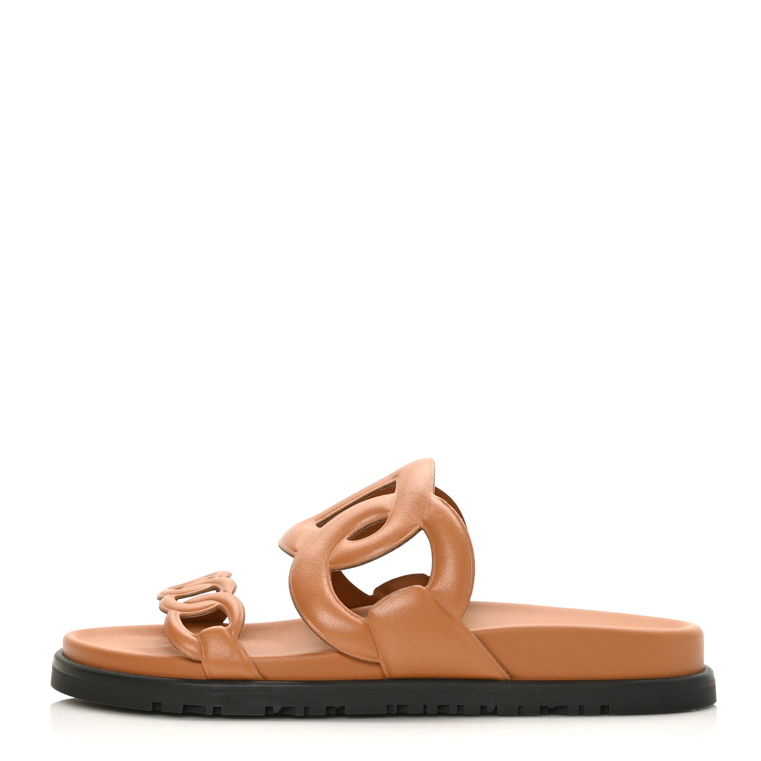 Hermes Nappa Extra Sandals 36 Naturel 1 of 9