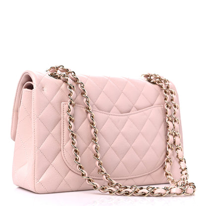 Chanel Caviar Quilted Small Double Flap Light Pink 3 of 11