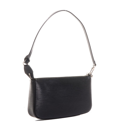 Louis Vuitton Epi Pochette Accessories NM Black 3 of 7