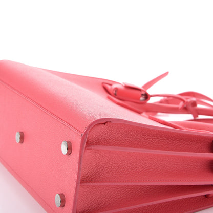 Saint Laurent Grained Calfskin Baby Sac De Jour Rose Clair 13 of 14