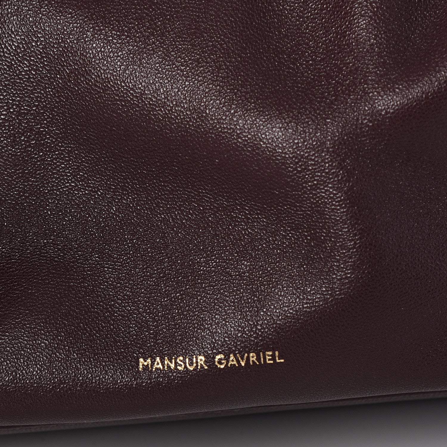 Mansur Gavriel Lambskin Mini Protea Bag Cabernet Cleo 8 of 8